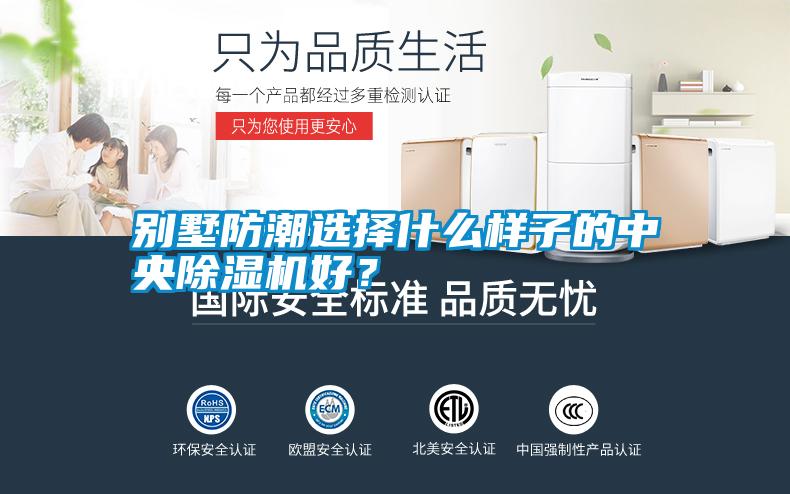 别墅防潮选择什么样子的中央除湿机好？