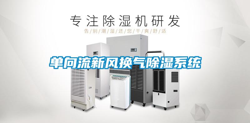 单向流新风换气除湿系统