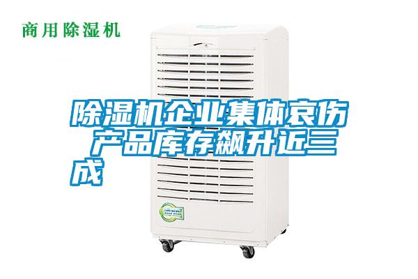 除湿机企业集体哀伤 产品库存飙升近三成