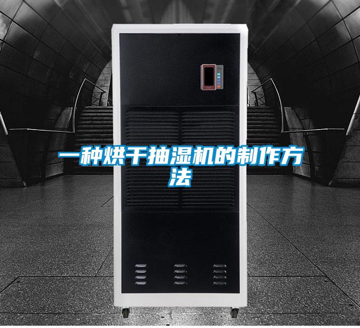 一种烘干抽湿机的制作方法
