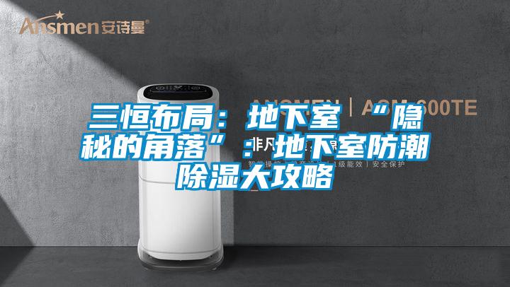 三恒布局：地下室≠“隐秘的角落”：地下室防潮除湿大攻略
