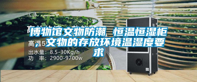 博物馆文物防潮 恒温恒湿柜，文物的存放环境温湿度要求