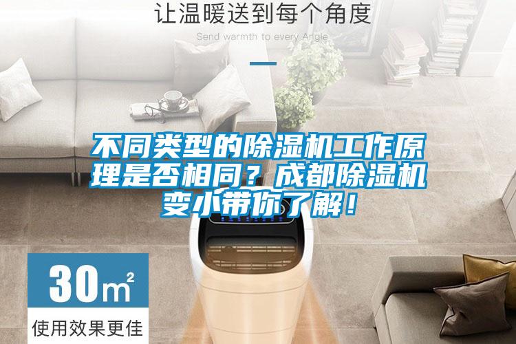 不同类型的除湿机工作原理是否相同？成都除湿机变小带你了解！