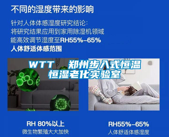 WTT  郑州步入式恒温恒湿老化实验室