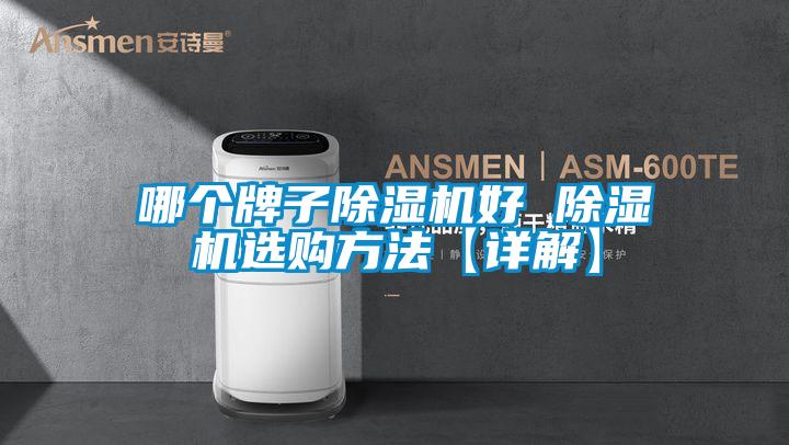哪个牌子除湿机好 除湿机选购方法【详解】