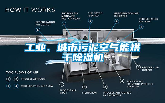 工业、城市污泥空气能烘干除湿机