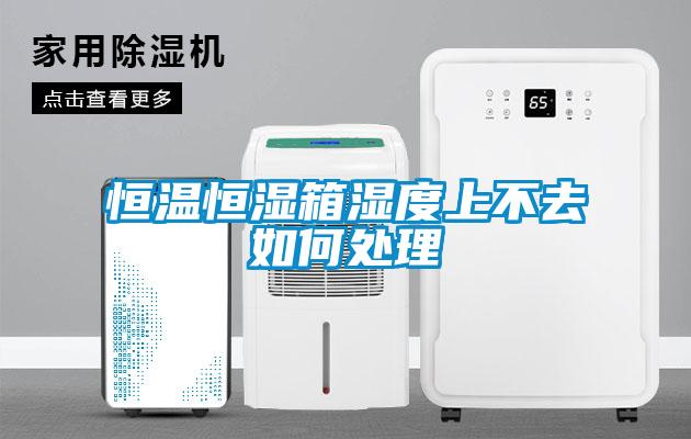 恒温恒湿箱湿度上不去如何处理