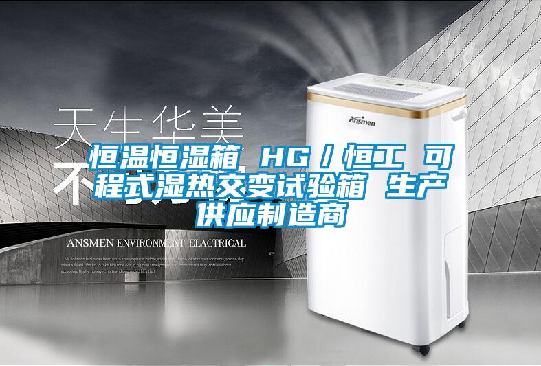 恒温恒湿箱 HG／恒工 可程式湿热交变试验箱 生产供应制造商