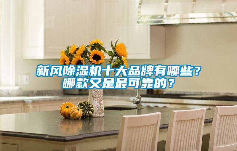 新风除湿机十大品牌有哪些?哪款又是最可靠的?