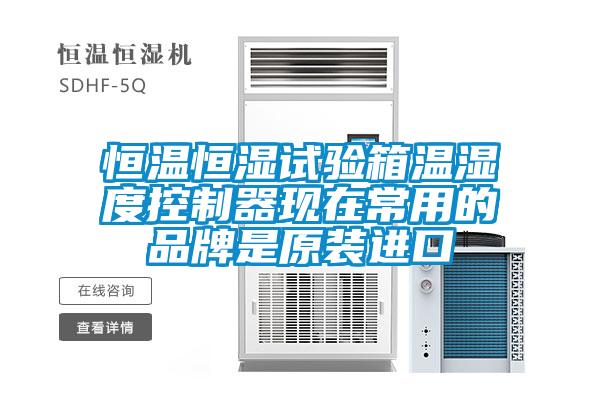 恒温恒湿试验箱温湿度控制器现在常用的品牌是原装进口
