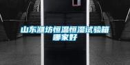山东潍坊恒温恒湿试验箱哪家好