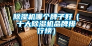 除湿机哪个牌子好（十大除湿机品牌排行榜）
