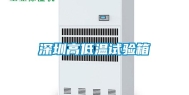 深圳高低温试验箱