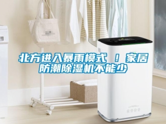 企业新闻北方进入暴雨模式 ！家居防潮除湿机不能少