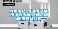 高低温箱,恒温恒湿箱,恒温高温箱,高温高湿箱,低温试验箱