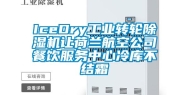 IceDry工业转轮除湿机让荷兰航空公司餐饮服务中心冷库不结霜
