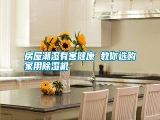 常见问题房屋潮湿有害健康 教你选购家用除湿机