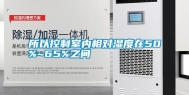 所以控制室内相对湿度在50%~65%之间