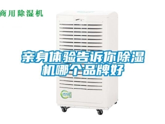 企业新闻亲身体验告诉你除湿机哪个品牌好