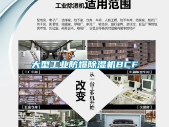 企业新闻大型工业防爆除湿机BCF