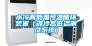 水冷高低温恒温循环装置（液冷高低温测试系统）