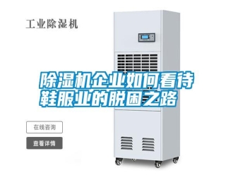 行业新闻除湿机企业如何看待鞋服业的脱困之路
