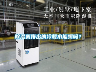 行业新闻除湿机排出的冷凝水能喝吗？