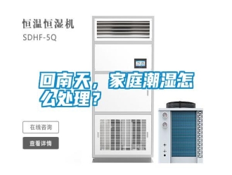 企业新闻回南天，家庭潮湿怎么处理？