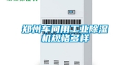 郑州车间用工业除湿机规格多样