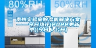 贵州实验室除湿机解决方案——今日热评(2022更新中)(今日／公开)