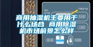 商用抽湿机主要用于什么场合 商用除湿机市场前景怎么样