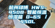 杭州绿博 HWS-450B 智能恒温恒湿箱 0~65℃／450L
