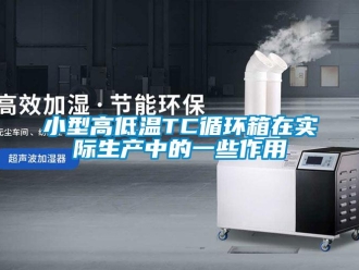 常见问题小型高低温TC循环箱在实际生产中的一些作用