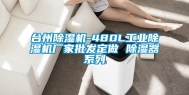 台州除湿机-480L工业除湿机厂家批发定做 除湿器系列