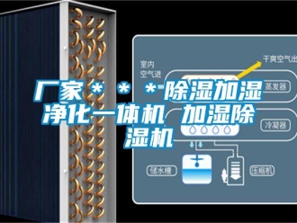 企业新闻厂家＊＊＊除湿加湿净化一体机 加湿除湿机